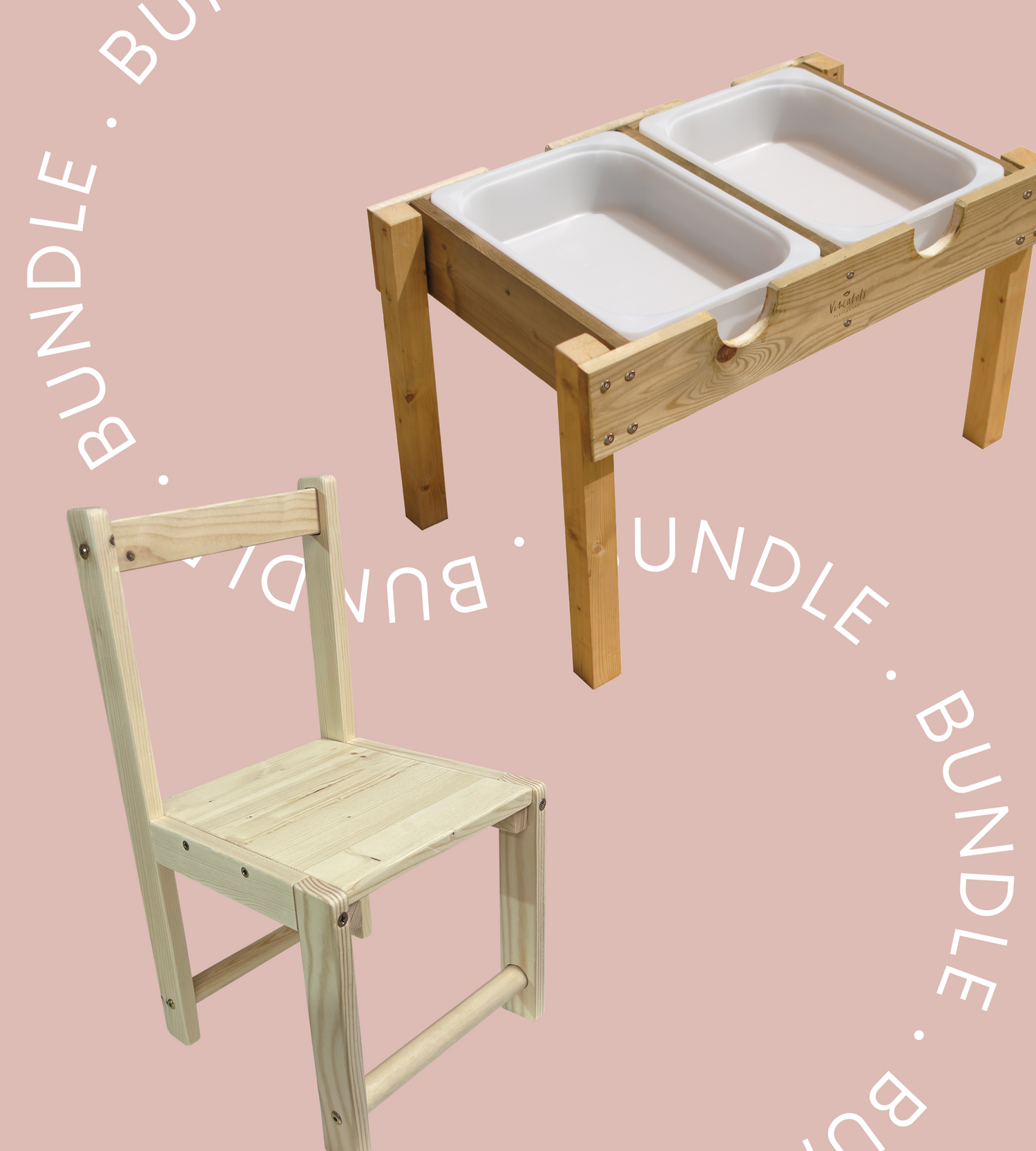 Table and Chair Bundle - Tiered M&amp;M