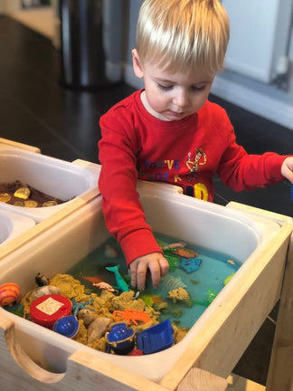 Double Sensory Table - Indoor – Vincabel's Playground