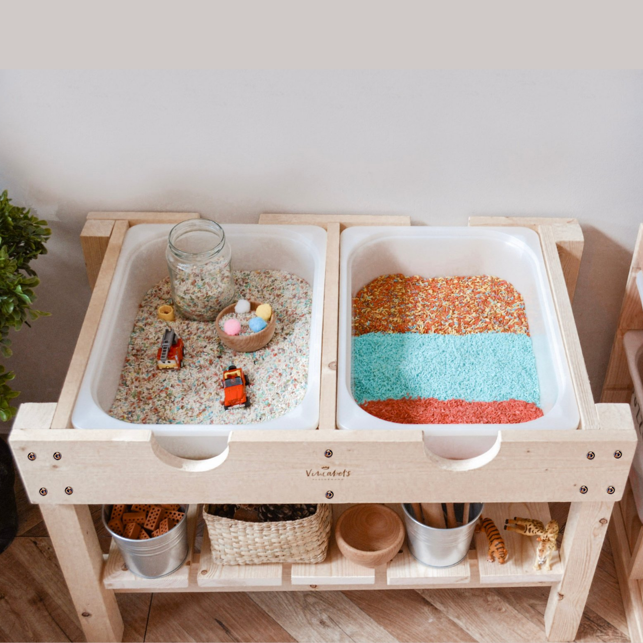 Double Sensory Table - Indoor